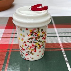 2015 Starbucks Ceramic Ornament